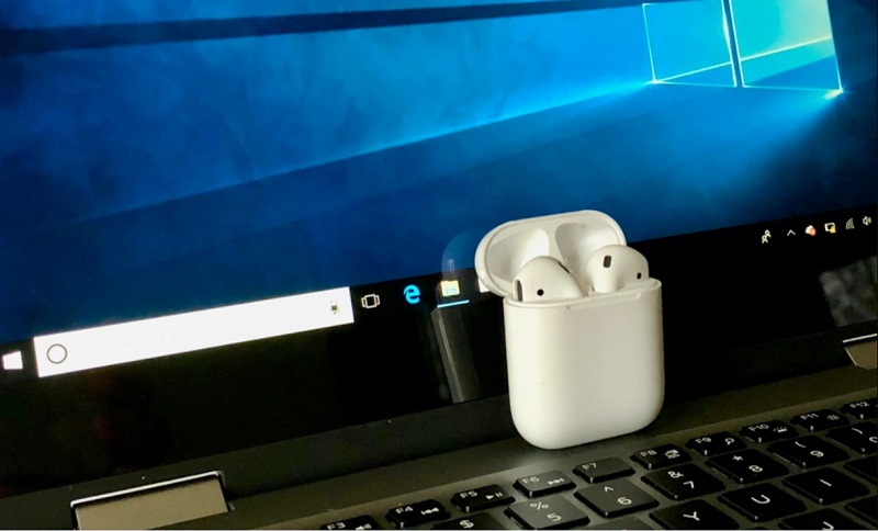 how to connect airpods to window laptop