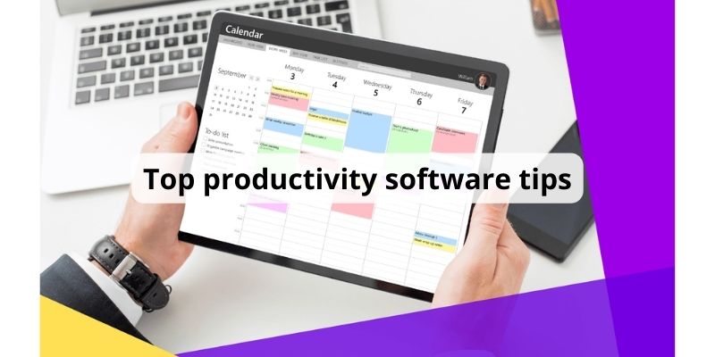 Top productivity software tips
