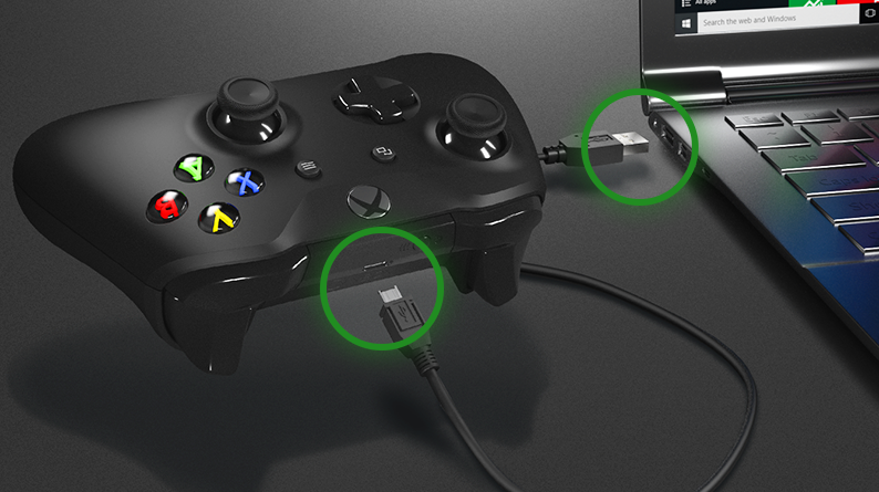 How to connect Xbox one controller to a PC